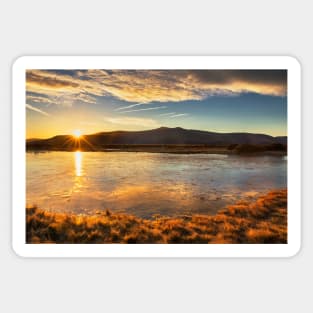 Pen y Fan and Corn Du Sticker